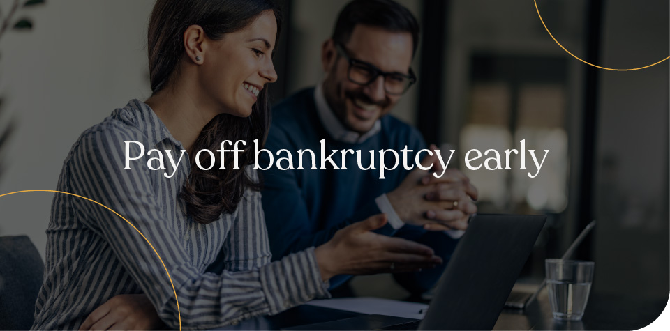Pay off bankruptcy early