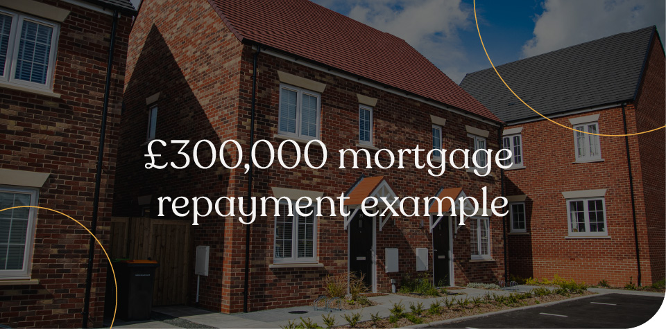 £300,000 mortgage repayment