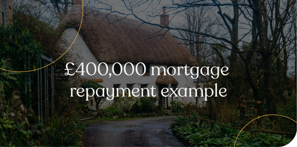 £400,000 mortgage repayment